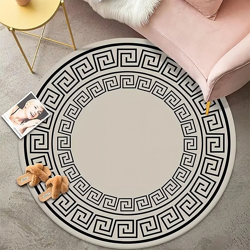 Tapis Asiatique Rond 
