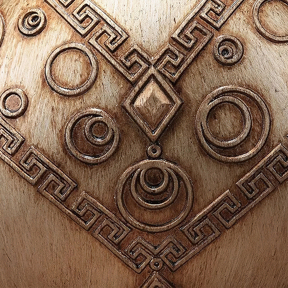 Vase Asiatique en Résine Symbole