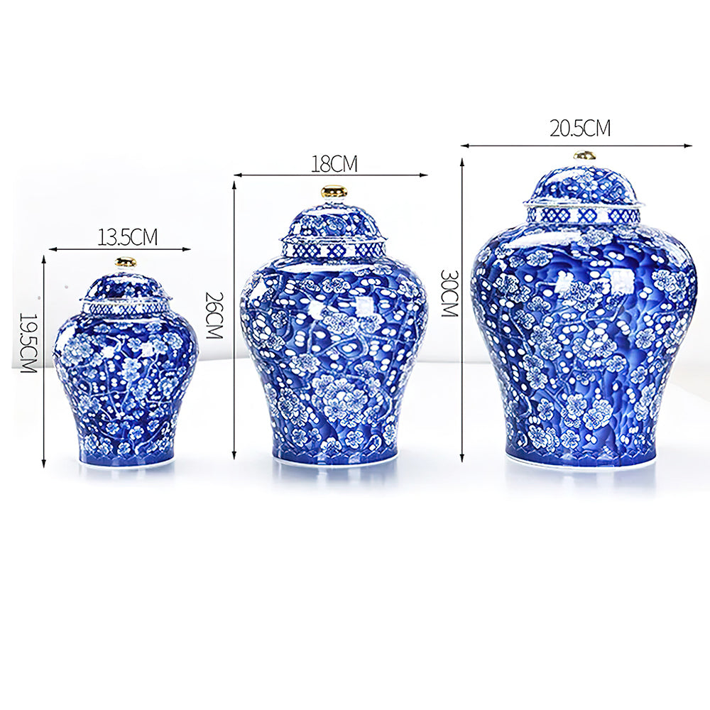 Vase Asiatique Grande Urne 