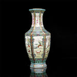 Vase Chinois Hexagonal - Vignette | Trésors de Chine
