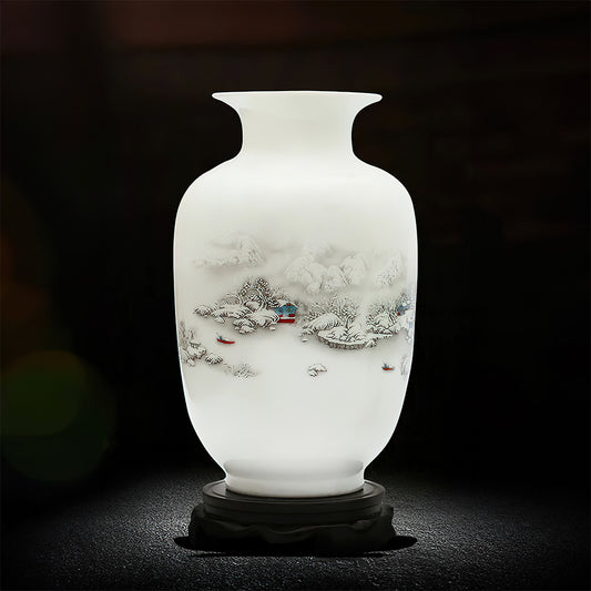Vase Asiatique Moderne 