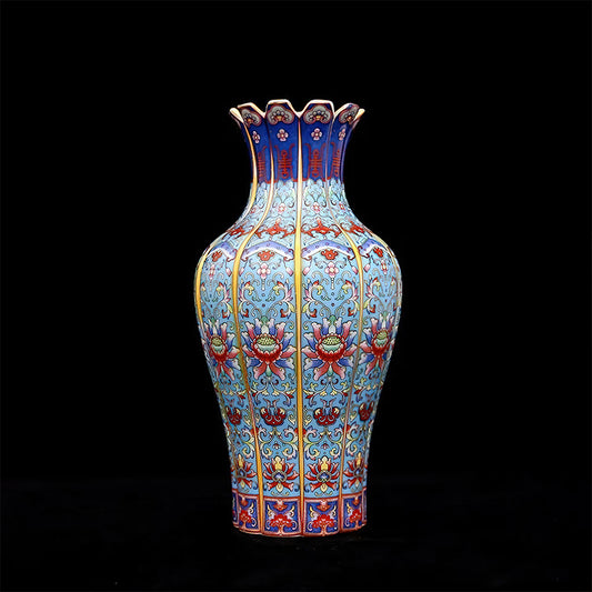 Vase Asiatique Qing 