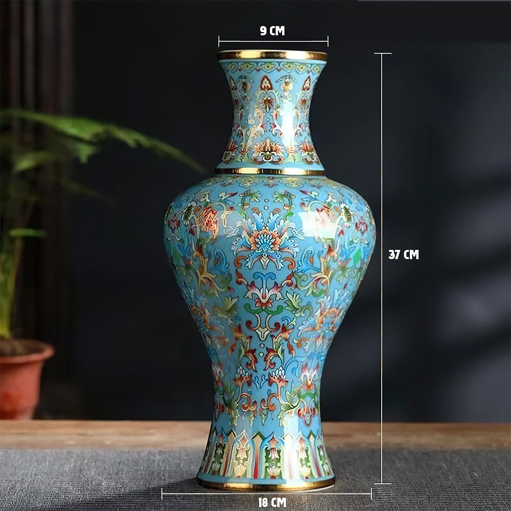 Vase Asiatique Rare Vert