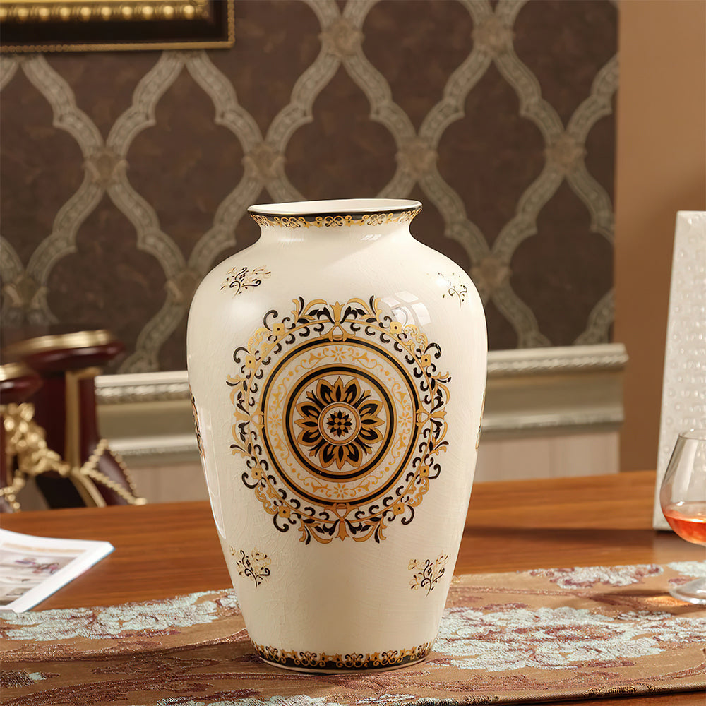 Vase Asiatique Vintage 