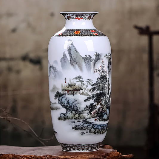 Vase Décor Asiatique 